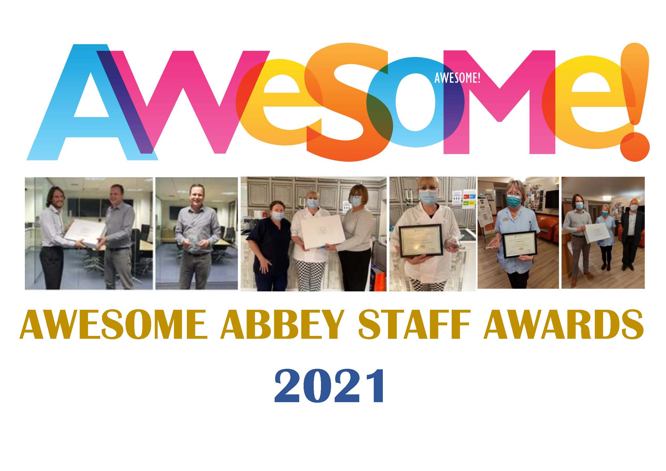 Abbey Healthcare Awesome Staff Awards 2021